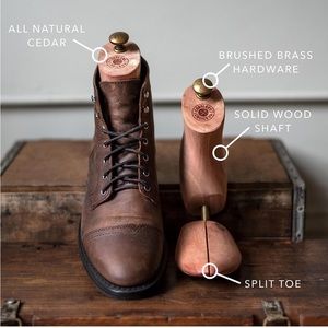 Cedar Wood Boot Tree - BRAND NEW NEVER USED